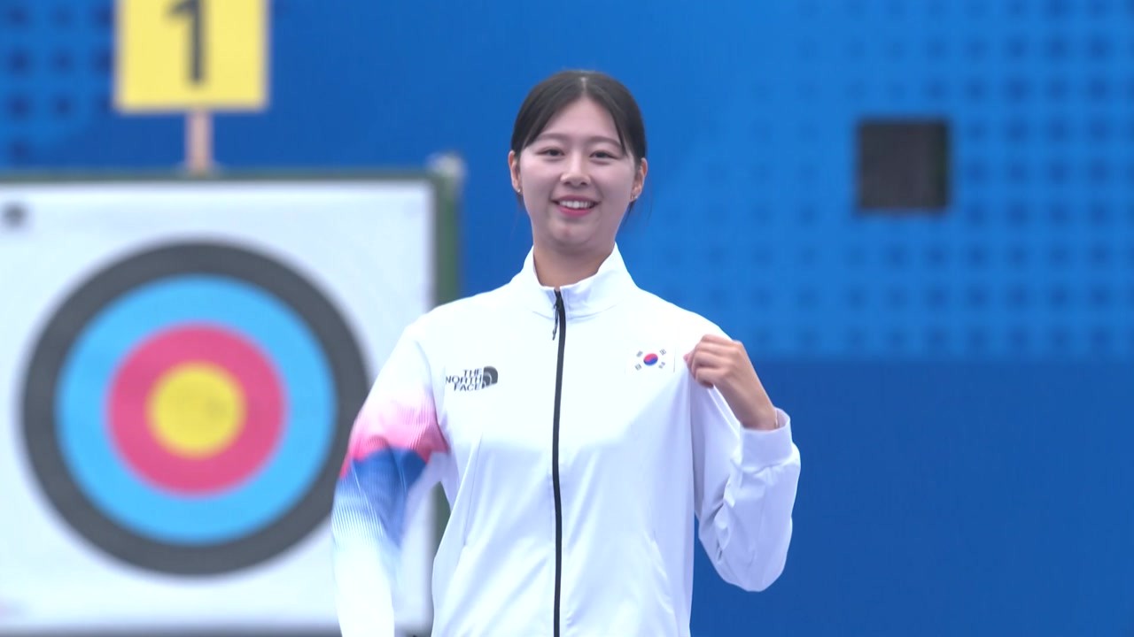 대한민국 양궁 선수 임시현, 파리 올림픽에서 3관왕 차지에 윤석열 대통령 축하