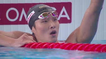 [스포츠]김우민, 세계수영선수권 남자 자유형 400m 금메달 획득 | YTN 김우민, 세계수영선수권 남자 자유형 400m 금메달 획득