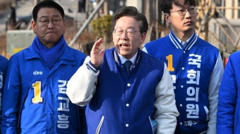 [정치]이재명, 닷새째 수도권 공략...