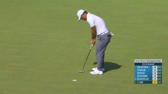 [스포츠]김주형, PGA 트래블러스 챔피언십 1R 선두 [앵커리포트] | YTN 김주형, PGA 트래블러스 챔피언십 1R 선두 [앵커리포트]