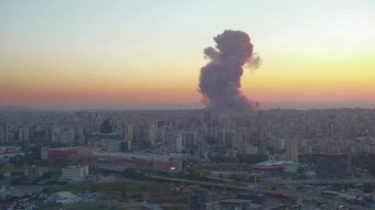 [국제]이스라엘, 베이루트 대규모 공습...