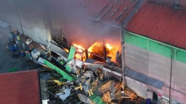 [전국]충남 논산 페인트 공장 화재...한때 대응 1단계 발령 | YTN 충남 논산 페인트 공장 화재...한때 대응 1단계 발령