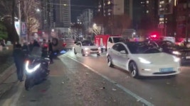 [전국]부산 온천동에서 차량 2대 전복...다친 사람 없어 | YTN 부산 온천동에서 차량 2대 전복...다친 사람 없어