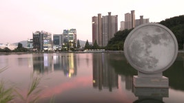 [전국][영상] 폭염 식히는 분수...창원 용지호수공원 | YTN [영상] 폭염 식히는 분수...창원 용지호수공원