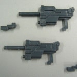 G옵션파츠 웨폰유닛MW07R 모델링서포트굿즈 웨폰 유닛 MW07R 더블서브머신건 라이플 머신건 총 M.S.G 4934054260256- 1004건담... 