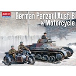 1/35 독일 1호전차 B형 & 모터사이클-- 1004건담/천사건담 천사건담-대한민국 최대규모 재고보유 건담샵 1004건담
