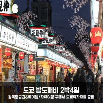 [~19년 4월출발][도쿄/인천↔하네다]대한항공/자유&왕복항공권 2박4일 - 롯데홈쇼핑