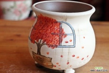 파랑창문 라인공방화분 : 다육화분 - 엑스플랜트