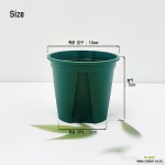 국내 미니 원형 슬릿 플라스틱 화분 : 플라스틱화분 - 엑스플랜트