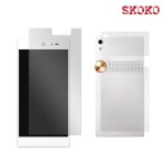 [skoko] 팬택 스카이 아임백 [강화유리 액정 보호필름 (1매) + 매트 후면 (2매)] (주)엘레파츠 [skoko] 팬택 스카이 아임백 [강화유리 액정... 