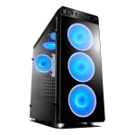 [3RSYS] J410 RGB 블랙 강화유리 (미들타워) 컴퓨터 부품 > PC케이스 > 미들타워 (주)엘레파츠 J410 RGB 블랙 강화유리 (미들타워)