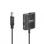 젠더 (주)엘레파츠 - 엘레파츠 COMICA SPX-TC M USB TYPE-C 3.5mm 오디오 마이크 어댑터 삼성 노트10 노트10플러스 A90 마이크 전화... 