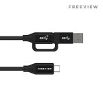 [고랩] 프리뷰 USB 3.1 2in1 멀티 충전 케이블 (GLC2) (1m) 모바일주변기기 > 케이블/젠더 > 케이블 (주)엘레파츠 - 엘레파츠 프리뷰 USB... 