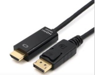 ABC넷 Displayport 1.2 to HDMI 변환 케이블 1M - 엘레파츠 ABC넷 Displayport 1.2 to HDMI 변환 케이블 1M