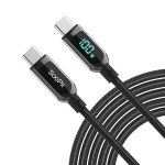 [soopii] Type-C to Type-C 100W 초고속 충전케이블, 전력표시 LED, S10CC [2m] 모바일주변기기 > 케이블/젠더 > 케이블 (주)엘레파츠... 