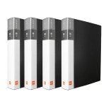 [오피스디포] 인덱스클리어화일 4개팩 흑색 [60매] 사무용품 > 파일/바인더 (주)엘레파츠 - 엘레파츠 인덱스클리어화일 4개팩 흑색 [60매]