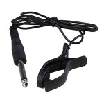 Yibuy 블랙 6mm 피에조핏쿠앗푸 콘택트 마이크 바이올린&middot;기타 :: 유니박스