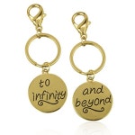 트렌더스-TRENDUS - Lux Accessories To Infinity & Beyond Matching Key-chain Set (2 PC), 해외구매대행! 즐겁고 행복한 글로벌 쇼핑!