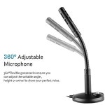 USB Microphone, Microphone for Computer Desktop Laptop Notebook Plug & Play for Recording, Gaming, Podcasting, Online Chatting by... 