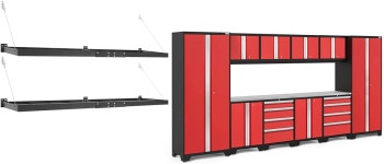  Automotive Tools & Equipment 54837 Garage Cabinets NewAge Products Bold Series 3.0 Red 12 Piece Set kopa.or.kr