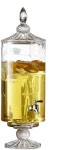  Home Kitchen & Dining Iced Beverage Dispensers 8.5x18.3 Clear Serveware Fifth Avenue Crystal 210143-RB Madison Optic 1.7 Gallon... 