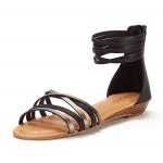 Amazon.com: DREAM PAIRS 여성용 JUULY 플랫 샌들: Shoes