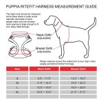  Collars, Harnesses & Leashes Harnesses Red Medium Puppia RiteFit Harness with Adjustable Neck kopa.or.kr