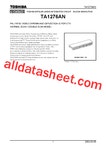 A1276 Datasheet(PDF) - Toshiba Semiconductor