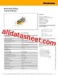 13400 데이터시트(PDF) - Turck, Inc. 13400 데이터시트(PDF)