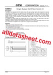 G6853 데이터시트(PDF) - GTM CORPORATION G6853 데이터시트(PDF)