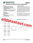 G9001 데이터시트(PDF) - Global Mixed-mode Technology Inc G9001 데이터시트(PDF)