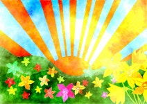 Bright and Colorful Abstract 电脑壁纸，桌面背景 | 2000x1414 | ID:811504