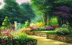 ID:828003 - Wallpaper Abyss  Spring Garden HD Wallpaper | Background Image | 1920x1200 | ID:828003