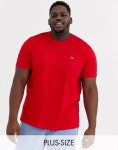 Lacoste logo pima cotton t-shirt in red | ASOS