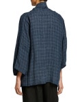 Eskandar Scrunched 3/4-Sleeve Jacket and Matching Items