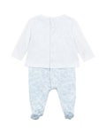 Kenzo Baby Tiger Face Embroidery Tee w/ Animal-Print Footed Leggings, Size 3-9 Months 