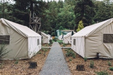Photo 10 of 13 in Russian River Canvas Tents by AutoCamp - Dwell Photo 10 of 13 in Russian River Canvas Tents by AutoCamp