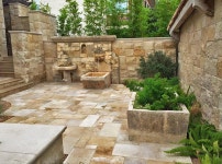 Reclaimed Burgundy Limestone Flooring - Dwell Reclaimed Burgundy Limestone Flooring