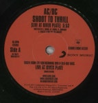 AC/DC Shoot To Thrill / War Machine - EX US 7 vinyl single (7 inch record / 45) (889019)
