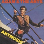 Adam & The Ants Antmusic - Autographed Spanish 7 vinyl single (7 inch record / 45) (326012)