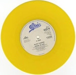 Alice Cooper House Of Fire - Yellow vinyl UK 7 vinyl single (7 inch record / 45) (1642)