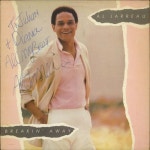 Al Jarreau Breakin Away - Autographed UK vinyl LP album (LP record) (770044)