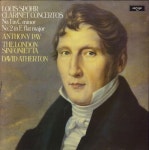 Anthony Pay Louis Spohr: Clarinet Concertos UK vinyl LP album (LP record) (780112)