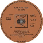 Bob Dylan Blood On The Tracks - 1st UK vinyl LP album (LP record) (210141)