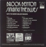 Brook Benton Singing The Blues Dutch vinyl LP album (LP record) (848004)