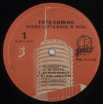 Fats Domino Whole Lotta Rock N Roll US 2-LP vinyl record set (Double LP Album) (856011)
