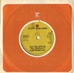 Fleetwood Mac Say You Love Me UK 7 vinyl single (7 inch record / 45) (550018)