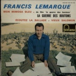 Francis Lemarque Mon Mimosa Bleu EP French 7 vinyl single (7 inch record / 45) (600054)