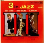 Gary Burton 3 In Jazz UK vinyl LP album (LP record) (450001)