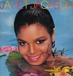 Janet Jackson Janet Jackson - AUTOGRAPHED US vinyl LP album (LP record) (300042)